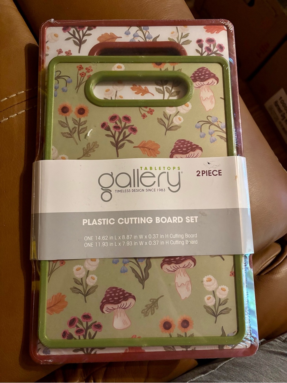 Gallery Tabletops Plastic Cutting Board Set 2 Piece